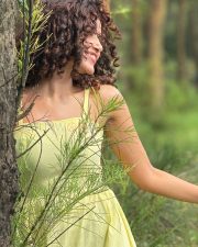 Radiant Actress Anupama Parameswaran in a Yellow Sundress Photos 08 Radiant Actress Anupama Parameswaran in a Yellow Sundress Photos 08