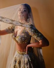 Royal Beauty Surbhi Chandna in Ethnic Lehenga Photos 05