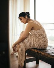 Sexy Kritika Kamra in a Round Neck Sleeveless Maxi Dress Pictures 02