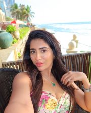 Sexy Telugu Actress Rashi Singh in a Light Pink and Yellow Printed Sleeveless Maxi Dress Photos 02 Sexy Telugu Actress Rashi Singh in a Light Pink and Yellow Printed Sleeveless Maxi Dress Photos 02