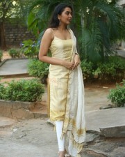 Shivathmika at Aakasam Press Meet Photos 12
