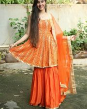 Simrat Kaur at Mass Maharaja Movie Opening Photos 10
