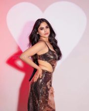 Sparkling Actress Naina Ganguly in a Gold Sequin Cutout Midi Dress Photos 03 Sparkling Actress Naina Ganguly in a Gold Sequin Cutout Midi Dress Photos 03