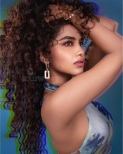 Stunning Anupama Parameswaran in a Sleeveless Backless Mini Bodycon Dress with a Halter Neckline Photos 09 Stunning Anupama Parameswaran in a Sleeveless Backless Mini Bodycon Dress with a Halter Neckline Photos 09