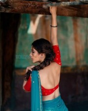 Stunning Nabha Natesh Half Saree Photoshoot Stills