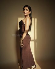 Sultry Actress Rashi Singh in a Brown Off Shoulder Lace Dress Photos 09 Sultry Actress Rashi Singh in a Brown Off Shoulder Lace Dress Photos 09