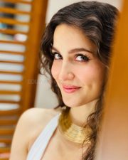 Swedish Greek Dancer Elli AvrRam in a White Halter Neck Top Pictures 02 Swedish Greek Dancer Elli AvrRam in a White Halter Neck Top Pictures 02