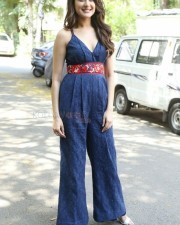 Pragya Jaiswal 5 Telugu Actress Pragya Jaiswal Blue Dress Photoshoot Pictures