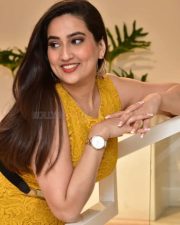 Telugu Anchor Manjusha at Mukhachitram Movie Pre Release Event Stills 02