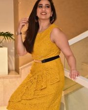 Telugu Anchor Manjusha at Mukhachitram Movie Pre Release Event Stills 11