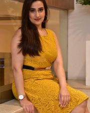 Telugu Anchor Manjusha at Mukhachitram Movie Pre Release Event Stills 14