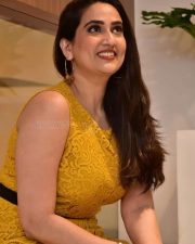 Telugu Anchor Manjusha at Mukhachitram Movie Pre Release Event Stills 16