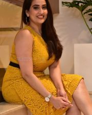 Telugu Anchor Manjusha at Mukhachitram Movie Pre Release Event Stills 19