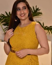 Telugu Anchor Manjusha at Mukhachitram Movie Pre Release Event Stills 20