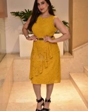 Telugu Anchor Manjusha at Mukhachitram Movie Pre Release Event Stills 24