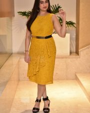 Telugu Anchor Manjusha at Mukhachitram Movie Pre Release Event Stills 27