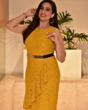 Telugu Anchor Manjusha at Mukhachitram Movie Pre Release Event Stills 29