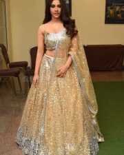 Tollywood Actress Nabha Natesh at Maestro Movie Pre Release Event Photos 16