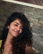 Winsome Actress Anupama Parameswaran in a Yellow Ruffled Sleeveless Top Photos 03 Winsome Actress Anupama Parameswaran in a Yellow Ruffled Sleeveless Top Photos 03