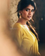 Aadya Actress Hebah Patel in a Yellow Dress Pictures 04