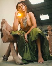 Actress Akshara Gowda Sexy Hot Cleavage Photoshoot Pictures