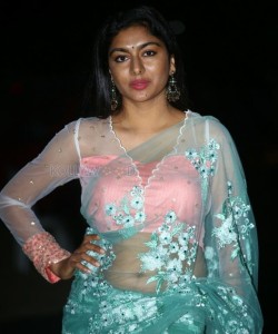 Actress Akshatha Srinivas at Surabhi 70MM Movie Pre Release Event Pictures 23