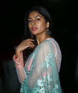 Actress Akshatha Srinivas at Surabhi 70MM Movie Pre Release Event Pictures 31