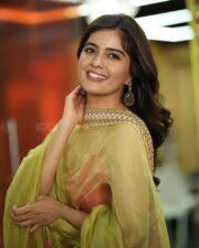 Actress Amritha Aiyer at Hanu Man Interview Photos 06