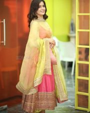 Actress Amritha Aiyer at Hanu Man Interview Photos 11 Actress Amritha Aiyer at Hanu Man Interview Photos 11