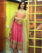 Actress Amritha Aiyer at Hanu Man Interview Photos 18