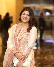 Actress Aparna Balamurali at Raayan Pre Release Event Pictures 12