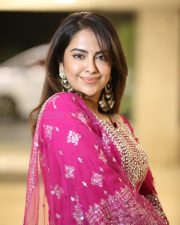 Actress Avika Gor at Shanmukha Movie Pre Release Event Photos 10