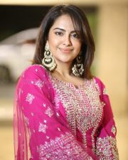 Actress Avika Gor at Shanmukha Movie Pre Release Event Photos 11