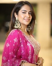 Actress Avika Gor at Shanmukha Movie Pre Release Event Photos 17