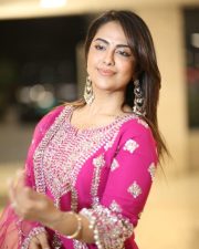 Actress Avika Gor at Shanmukha Movie Pre Release Event Photos 18