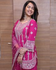 Actress Avika Gor at Shanmukha Movie Pre Release Event Photos 24