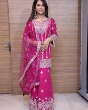 Actress Avika Gor at Shanmukha Movie Pre Release Event Photos 26