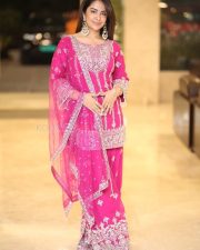 Actress Avika Gor at Shanmukha Movie Pre Release Event Photos 28