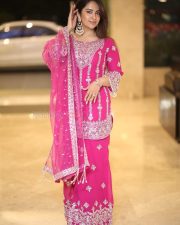 Actress Avika Gor at Shanmukha Movie Pre Release Event Photos 30