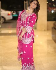 Actress Avika Gor at Shanmukha Movie Pre Release Event Photos 32