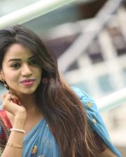Actress Bhavya Sri At Indian Silk Expo Photos