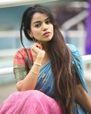 Actress Bhavya Sri At Indian Silk Expo Photos