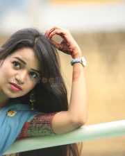 Actress Bhavya Sri At Indian Silk Expo Photos