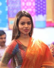 Actress Bhavya Sri At Indian Silk Expo Photos
