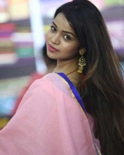 Actress Bhavya Sri At Indian Silk Expo Photos