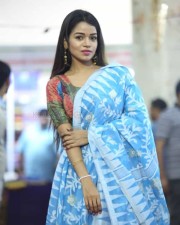Actress Bhavya Sri At Indian Silk Expo Photos