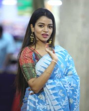 Actress Bhavya Sri At Indian Silk Expo Photos