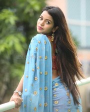 Actress Bhavya Sri At Indian Silk Expo Photos