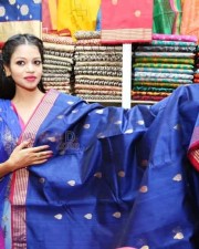 Actress Bhavya Sri At Silk India Expo  Pictures