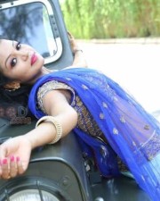 Actress Bhavya Sri At Silk India Expo  Pictures